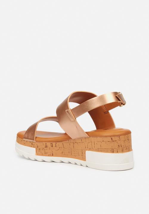 Butterfly Feet - Maddy 1 wedge - rose gold