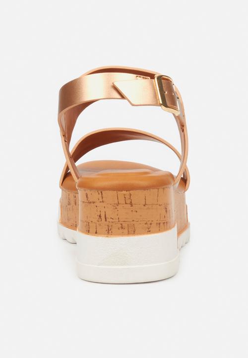 Butterfly Feet - Maddy 1 wedge - rose gold