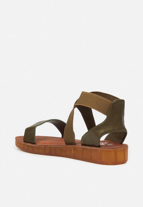 Butterfly Feet - Edan 2 sandal - olive