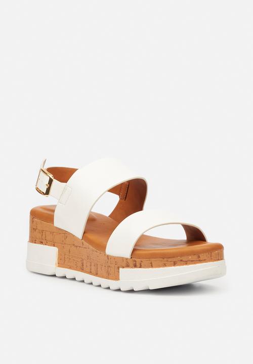 Butterfly Feet - Maddy 1 wedge - white