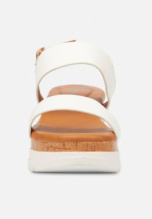 Butterfly Feet - Maddy 1 wedge - white