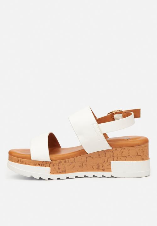 Butterfly Feet - Maddy 1 wedge - white