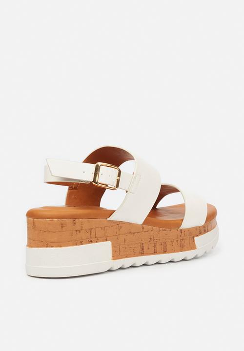 Butterfly Feet - Maddy 1 wedge - white