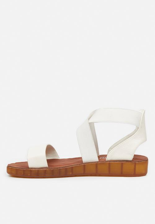 Butterfly Feet - Edan 2 sandal - white
