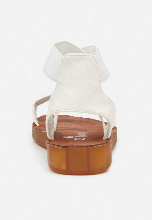 Butterfly Feet - Edan 2 sandal - white