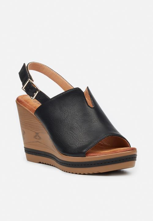 Butterfly Feet - Jordi 1 wedge - black