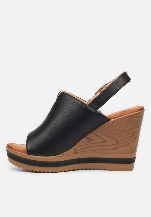 Butterfly Feet - Jordi 1 wedge - black