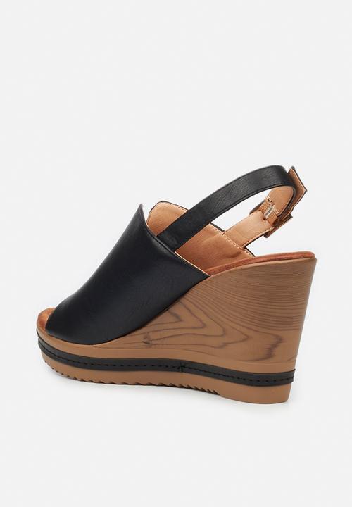 Butterfly Feet - Jordi 1 wedge - black