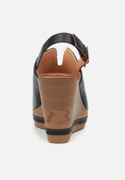 Butterfly Feet - Jordi 1 wedge - black
