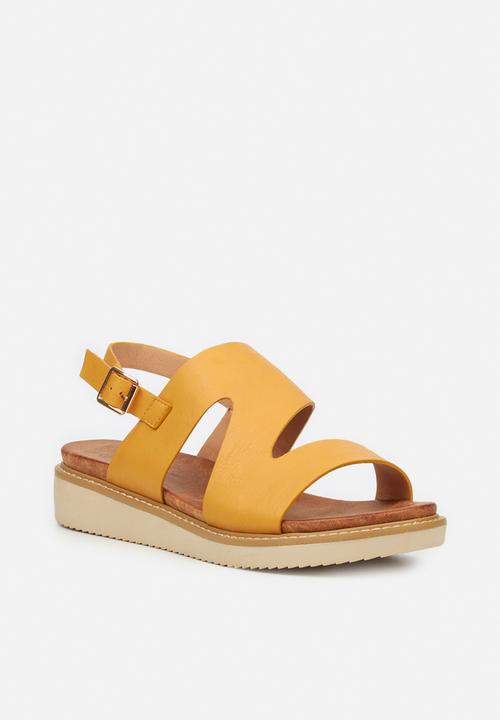 Butterfly Feet - Minera 1 sandal - mustard