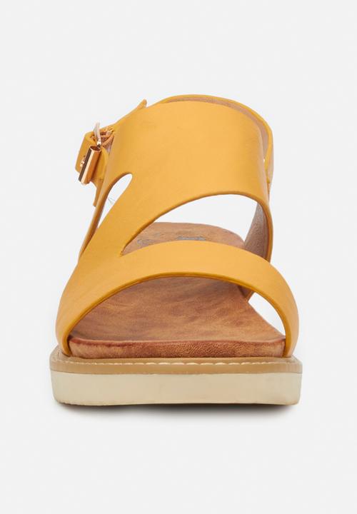 Butterfly Feet - Minera 1 sandal - mustard