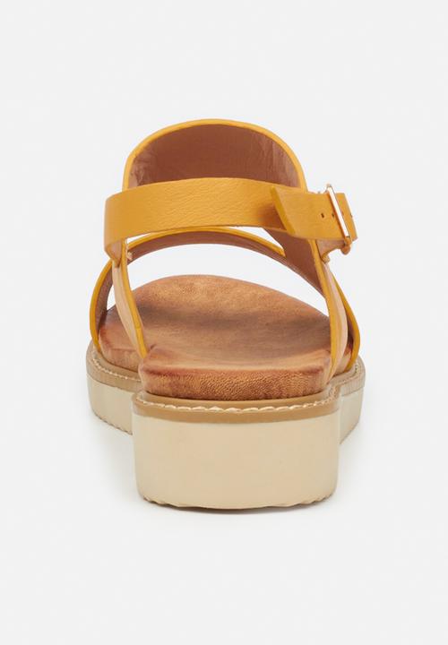 Butterfly Feet - Minera 1 sandal - mustard