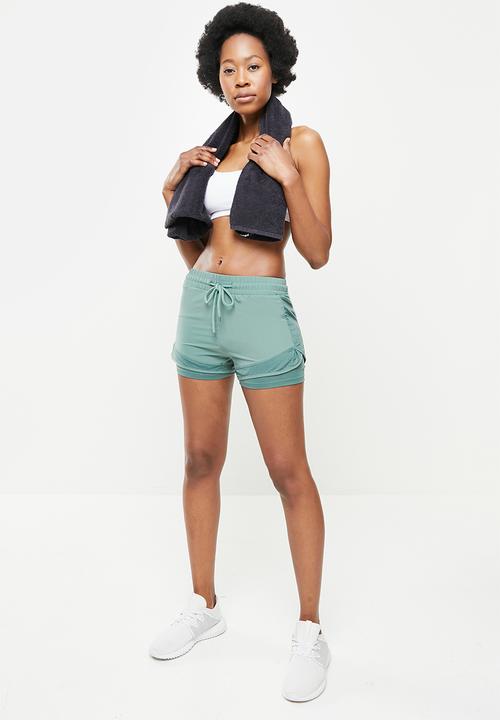 dailyfriday - Yoga shorts - pale green