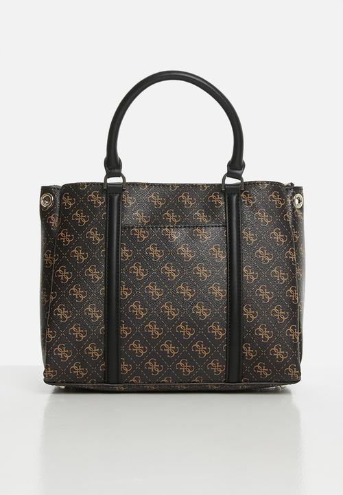 GUESS - Washington girlfriend satchel - black & brown 