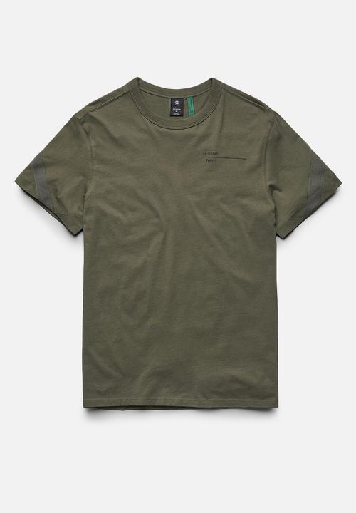 G-STAR - Astro back tape - dark bronze green