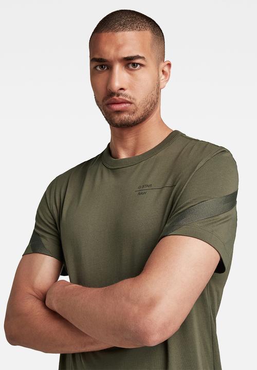 G-STAR - Astro back tape - dark bronze green