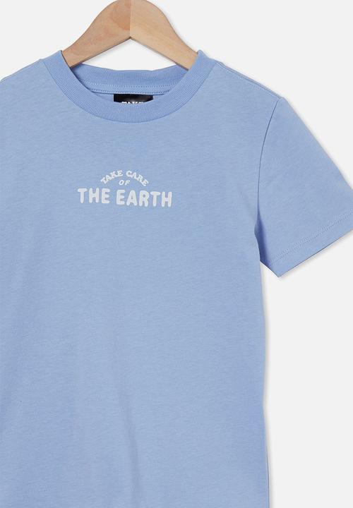 Cotton On - Co-lab short sleeve tee - blue