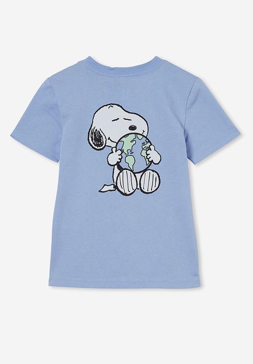 Cotton On - Co-lab short sleeve tee - blue