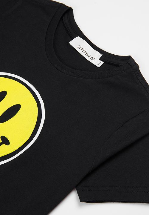 Superbalist - Boys graphic tee - black