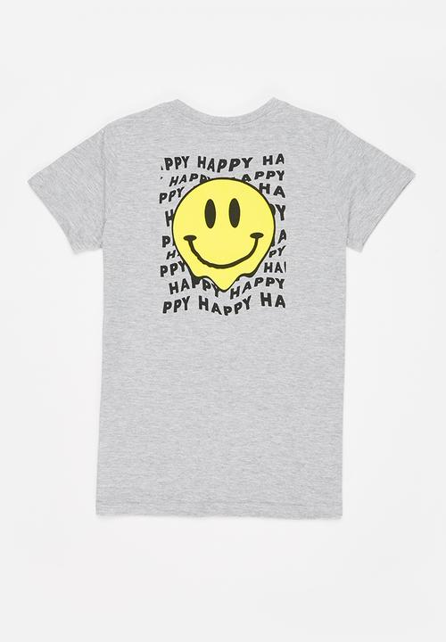 Superbalist - Boys double sided graphic tee - grey 