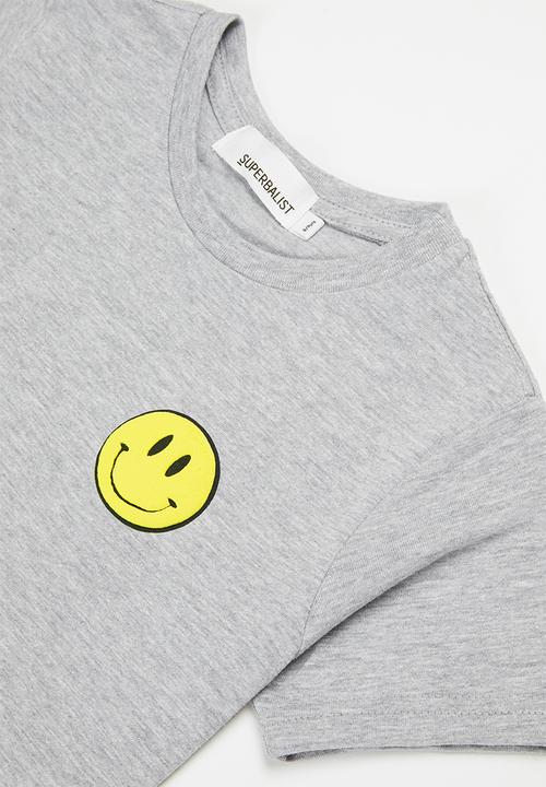 Superbalist - Boys double sided graphic tee - grey 