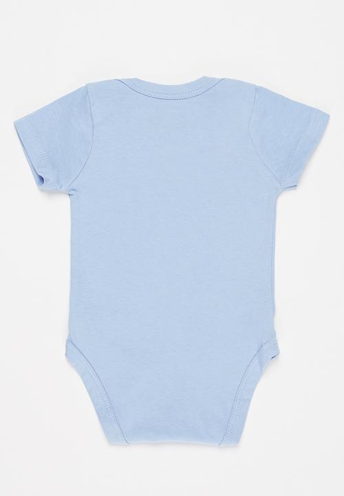 Superbalist Kids - Boys 2 pack plain vest - oatmeal & light blue 