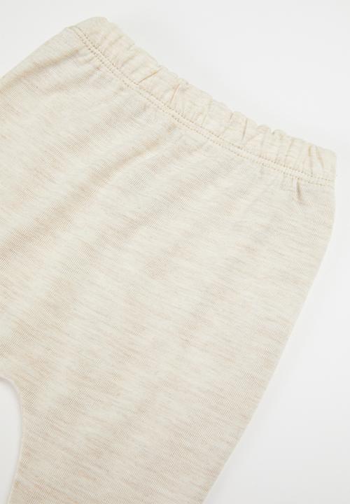 Superbalist Kids - 2 pack leggings - light blue & oatmeal 