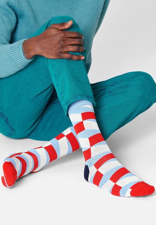 Happy Socks - Jumbo filled optic socks - multi