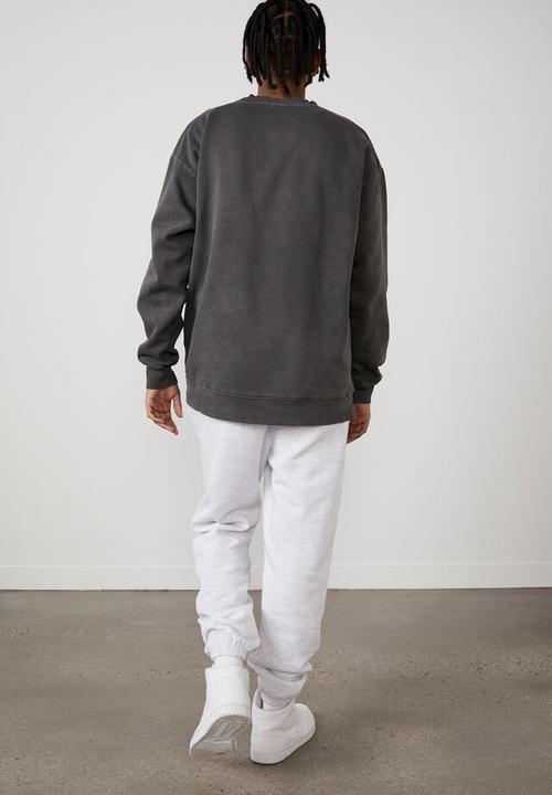 Factorie - Basic relaxed trackpant - silver marle
