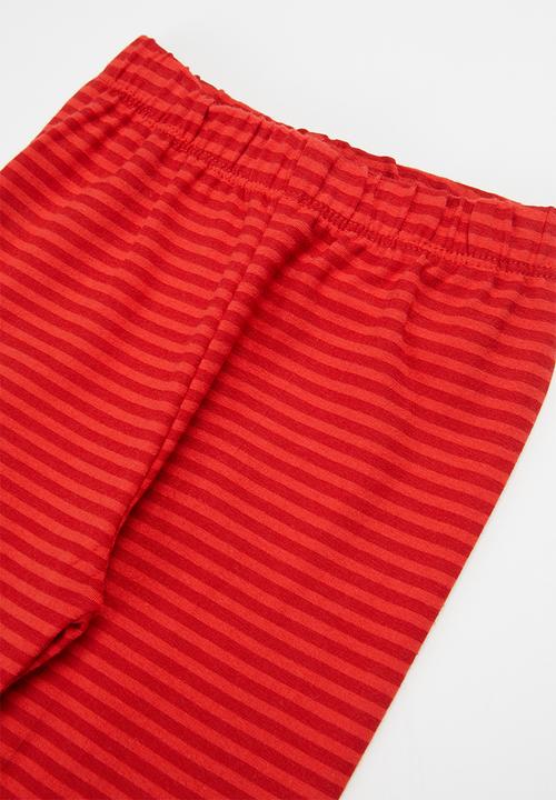MINOTI - Girls basic legging - red