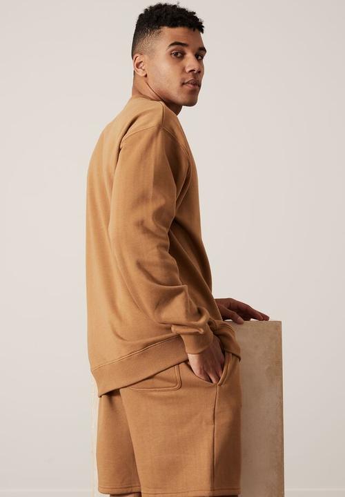Factorie - Elite oversized crew - tan