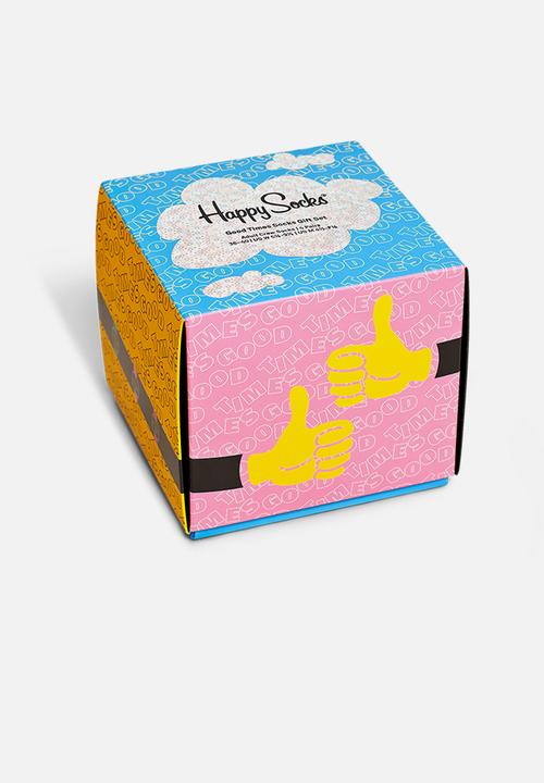 Happy Socks - 4-pack good times socks gift set - multi
