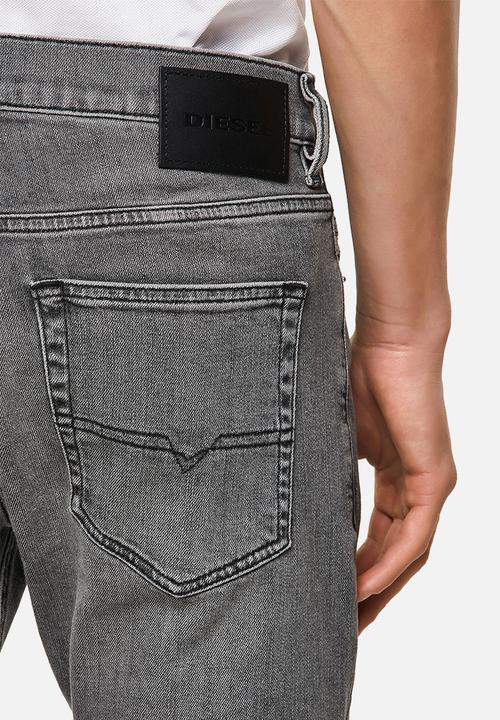 Diesel  - D-luster slim fit 5 pocket jeans - grey