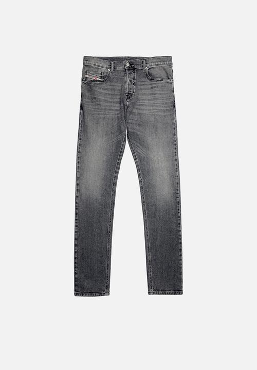 Diesel  - D-luster slim fit 5 pocket jeans - grey