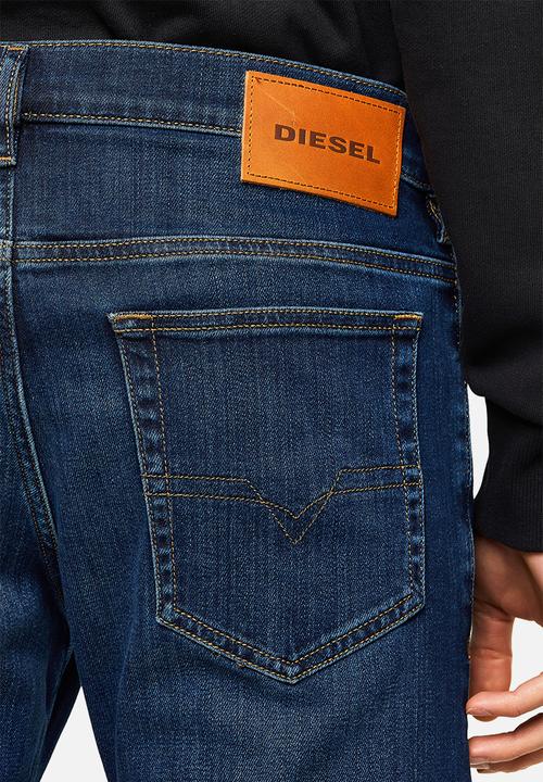 Diesel  - D-yennox tapered jeans - dark wash blue