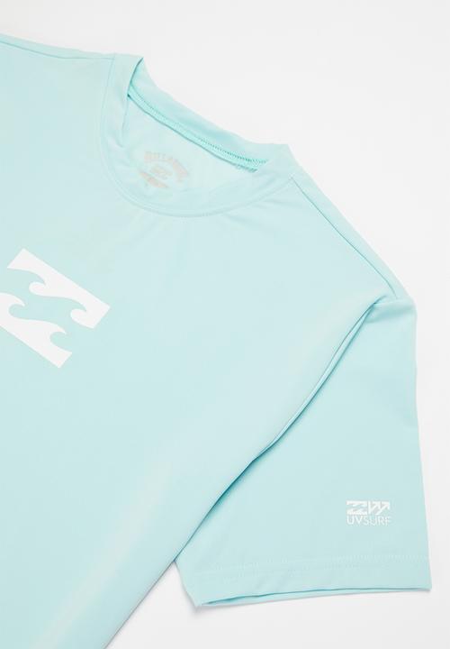 Billabong  - All day wave boys lf surf shirt - light blue