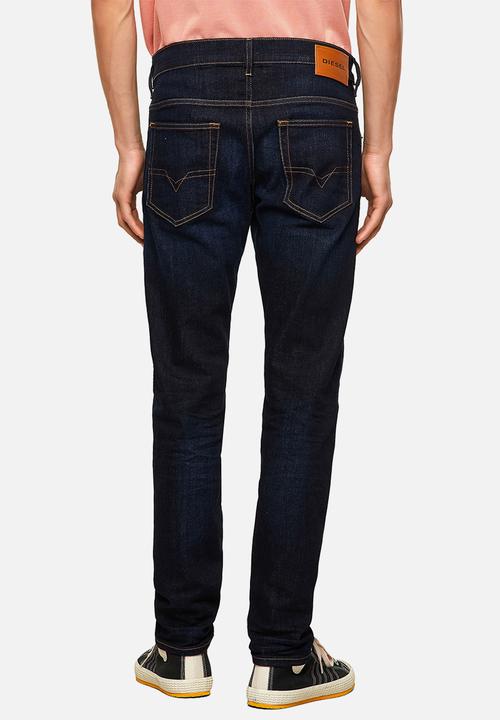 Diesel  - D-yennox tapered jeans - dark blue