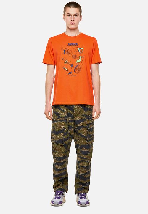 Diesel  - T-just-b53 tee - orange