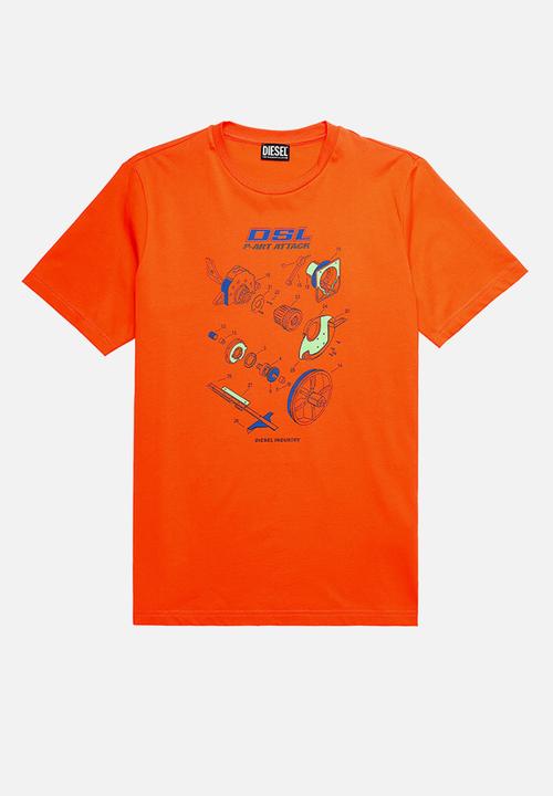 Diesel  - T-just-b53 tee - orange