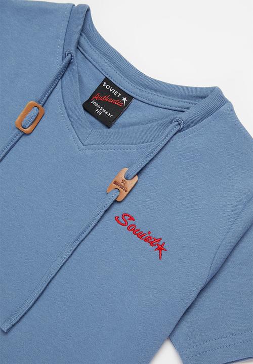SOVIET - B hull short sleeve muscle tee - airforce