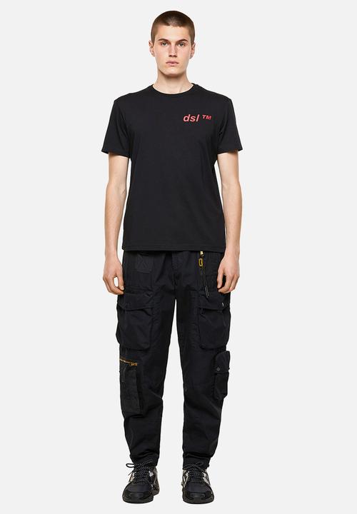 Diesel  - T-diegos-b5 tee - black