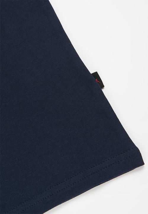 SOVIET - B hull short sleeve muscle tee - navy