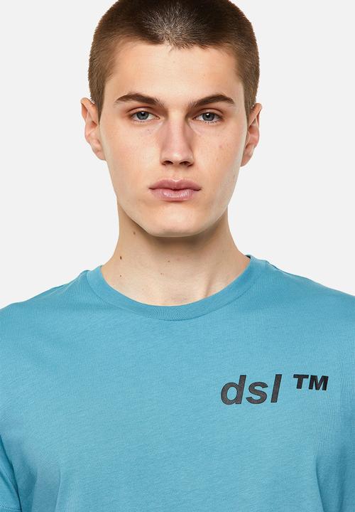 Diesel  - T-diegos-b5 tee - blue
