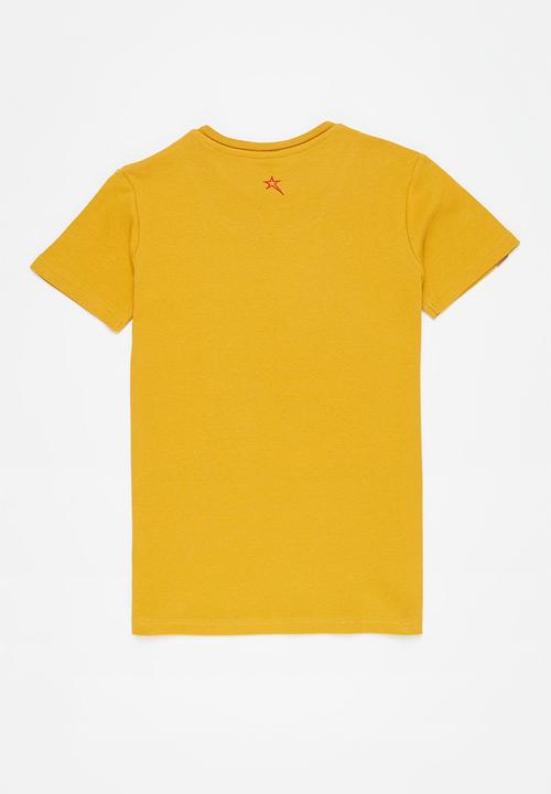 SOVIET - B hull short sleeve muscle tee - new mustard