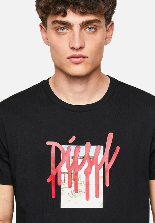 Diesel  - T-diegos-b9 tee - black