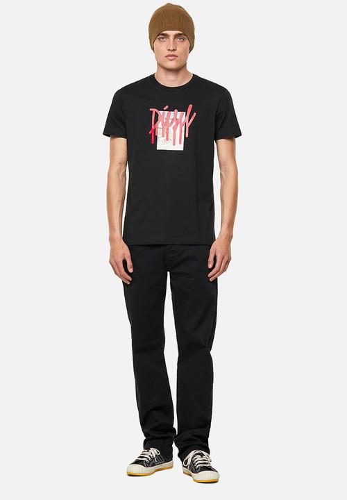 Diesel  - T-diegos-b9 tee - black