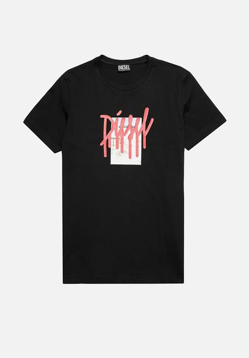 Diesel  - T-diegos-b9 tee - black