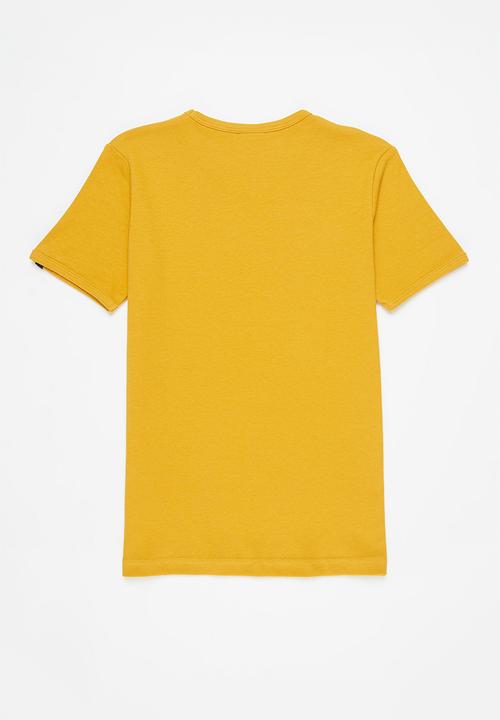 SOVIET - B bolt evo short sleeve muscle tee - new mustard