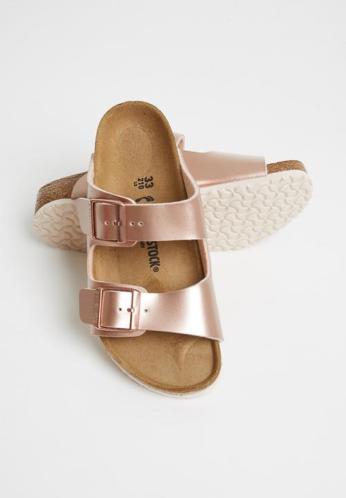 Birkenstock - Arizona kids birko-flor - electric metallic copper