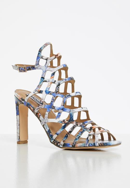Madison® - Bronte laser cut block heel - multi 